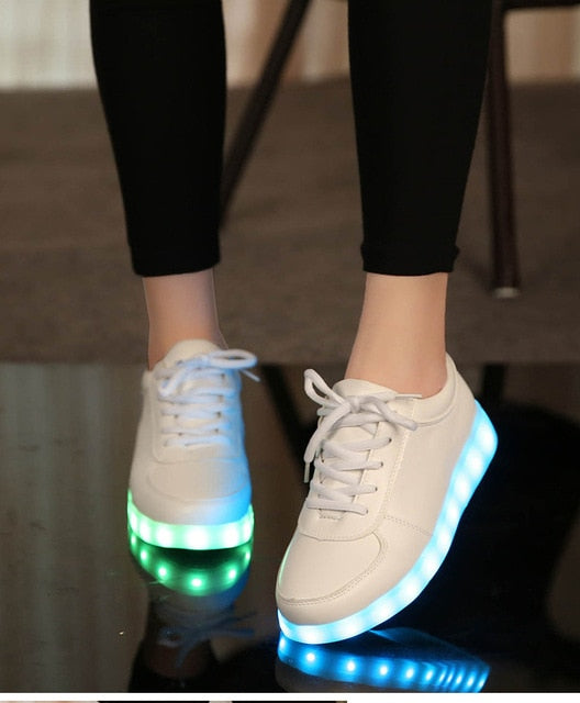 KRIATIV USB Charger Lighted shoes for Boy&Girl