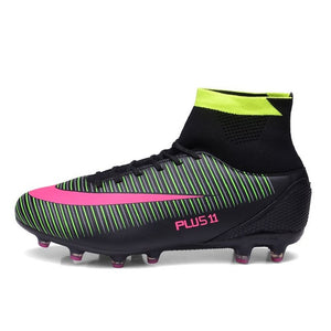 New Men High Ankle Football Boots FG