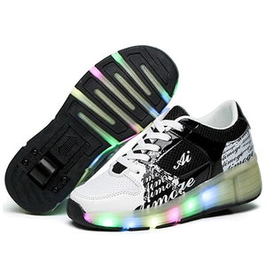 Boys Girls Luminous Sneakers