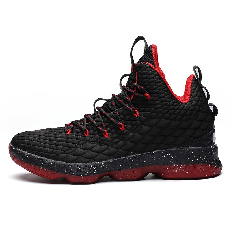 High Top Basketball Shoes For Man Woman Cushioning
