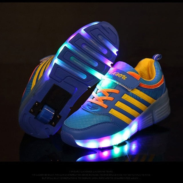 Kids Glowing Sneakers Kids Sneakers