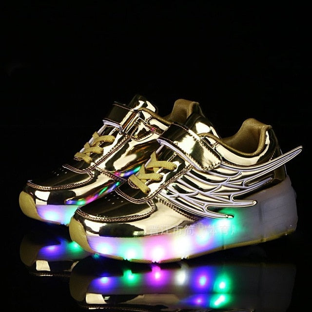 Kids Glowing Sneakers Kids Sneakers
