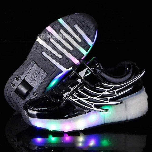 Kids Shoes with LED Lights Children