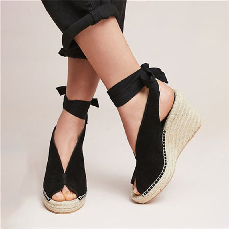 Women's Espadrille Ankle Strap Sandals