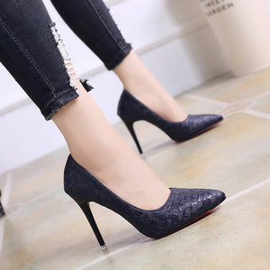 2019 spring and autumn new ultra high heel women's