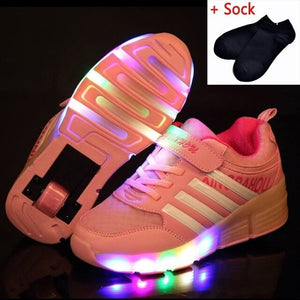 Led Children Glowing Shoes