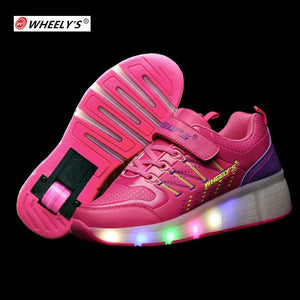 New Children Glowing Sneakers
