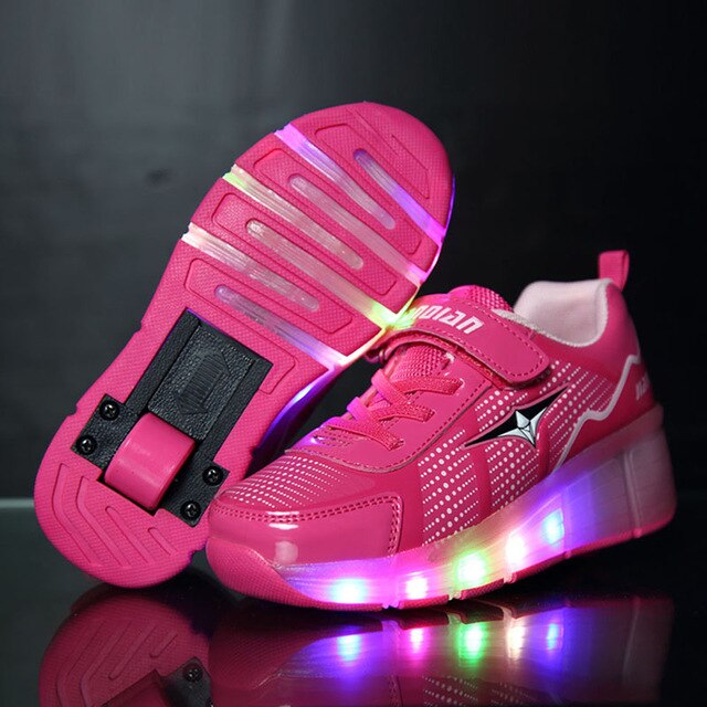 New Children Glowing Sneakers